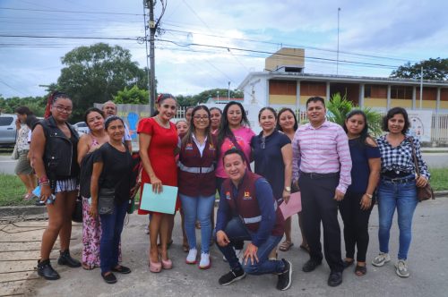 PASO PEATONAL PARA ESTUDIANTES DE PACTO OBRERO