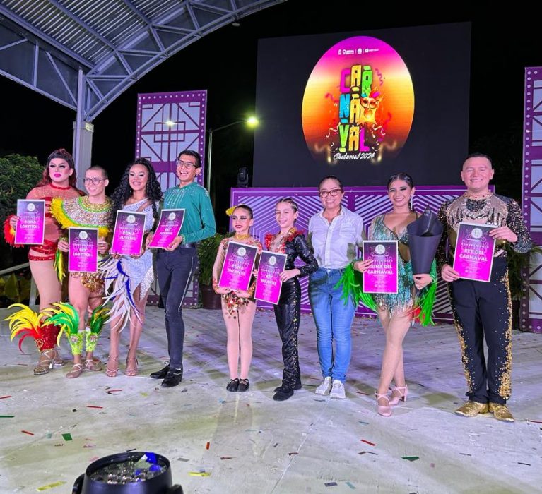 CON GRAN FIESTA DE ELECCIÓN DE REINAS Y REYES, INICIÓ EL CARNAVAL CHETUMAL 2024