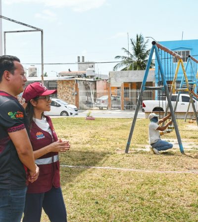 Rehabilitarán parque “De la Juventud” en Chetumal