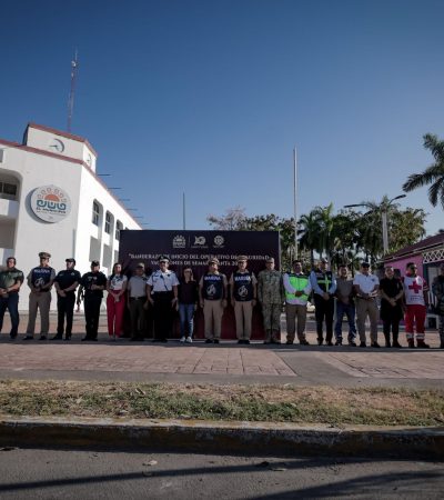 Arranca en Othón P. Blanco el Operativo Vacacional de Semana Santa 2025