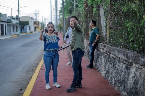 Estrenan nuevo Sendero Seguro en colonia Lagunitas de Chetumal