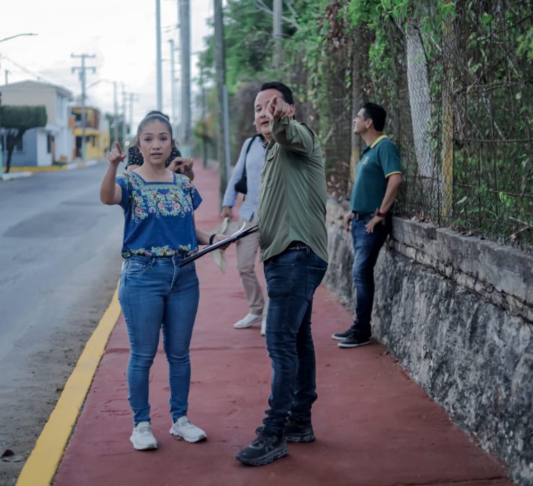 Estrenan nuevo Sendero Seguro en colonia Lagunitas de Chetumal