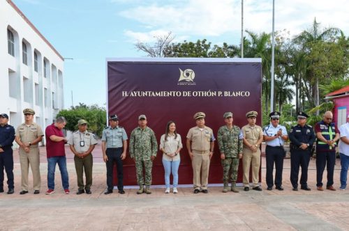 Arranca Operativo de Seguridad Vacaciones Semana Santa 2026 en Othón P. Blanco.