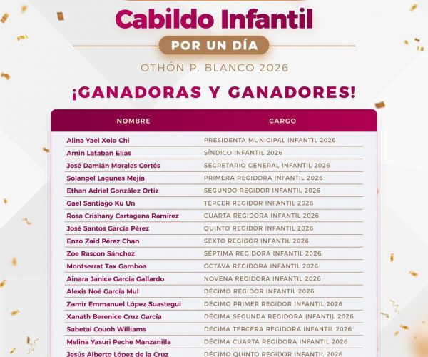 ¡Te presentamos a los niños y niñas que integrarán nuestro Cabildo Infantil por un Día 2026! 👧🏻👦🏻