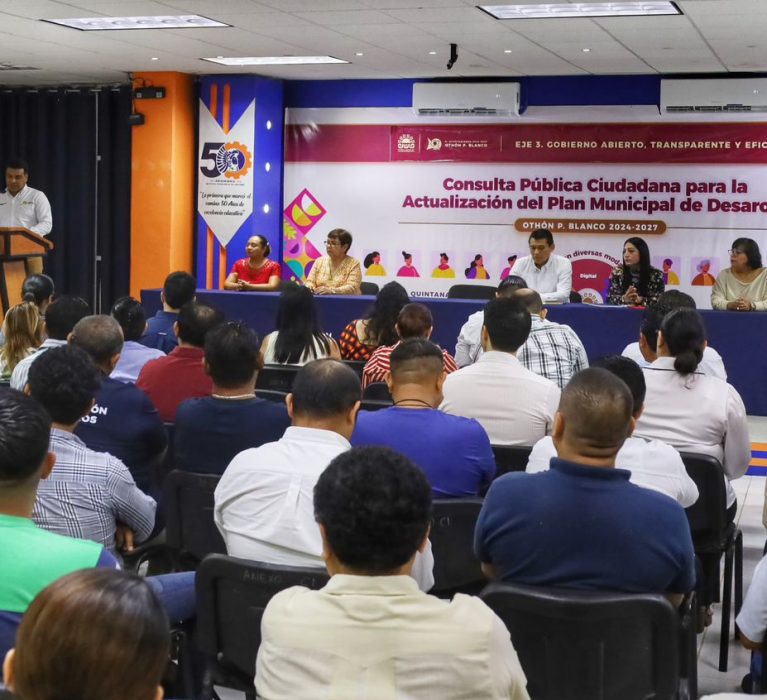 Concluyen con éxito los Foros Ciudadanos de Consulta para fortalecer el desarrollo de Othón P. Blanco.