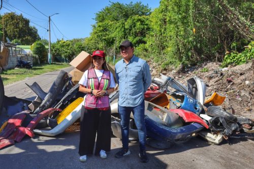 Retira Ayuntamiento ocho toneladas de basurero clandestino en fraccionamiento Del Mar.