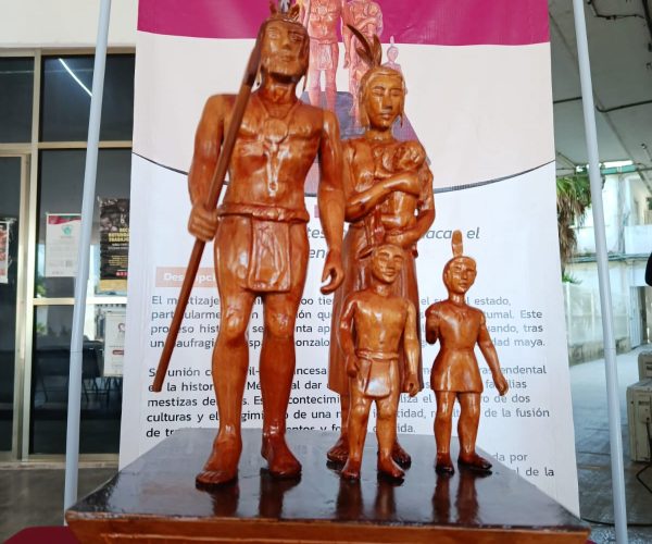 “El Mestizaje”, pieza artesanal que honra la identidad y origen cultural de Chetumal.