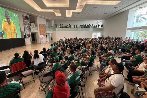 Chetumal vibra con el triunfo de México en el FutFest Mundialista.