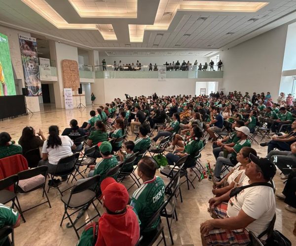 Chetumal vibra con el triunfo de México en el FutFest Mundialista.