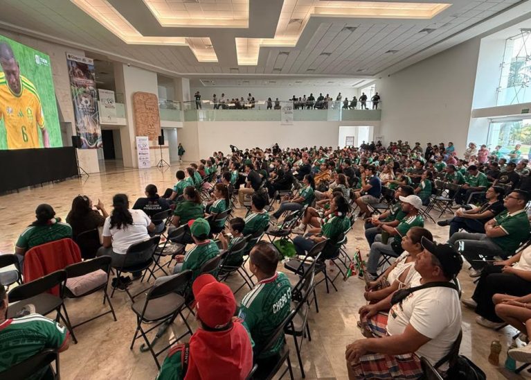 Chetumal vibra con el triunfo de México en el FutFest Mundialista.