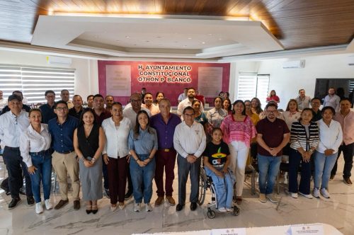 Instala Yensunni Martínez Comisión Municipal para prevenir y erradicar el trabajo infantil en Othón P. Blanco.