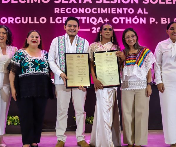 Con reconocimiento al Orgullo LGBTTTIQA+, Othón P. Blanco celebra el valor de vivir con autenticidad y servir a la comunidad.