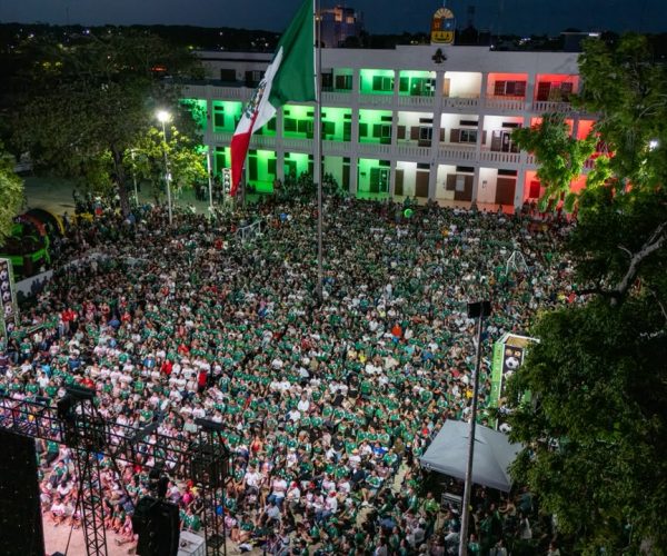 Chetumal vive una emocionante noche de FutFest que marcó el cierre de la participación de México en el Mundial.