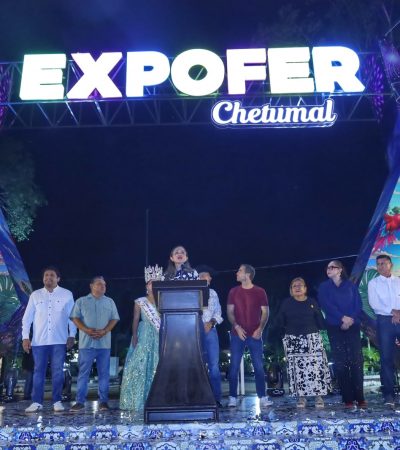 Con música, tradición y alegría, Yensunni Martínez inaugura la Expofer 2026.